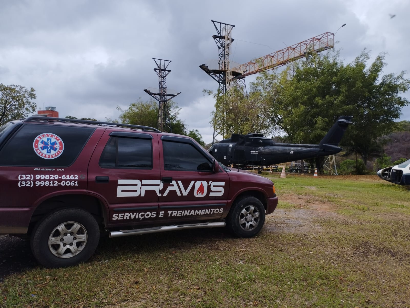 Estande Bravo's em evento corporativo (SIPAT / feira)